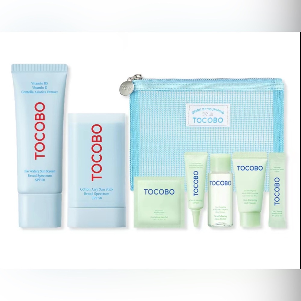 Tocobo Full Size Sunscreens & Cica Travel Kit